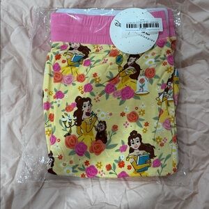 Little Sleepies Disney Belle Floral Pajama Pants